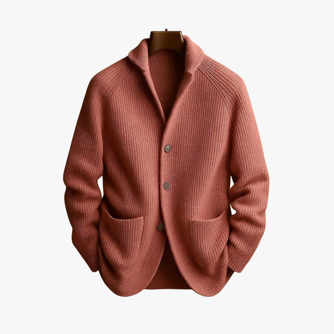 Uomaboutique Viggo strikcardigan med knapper 7