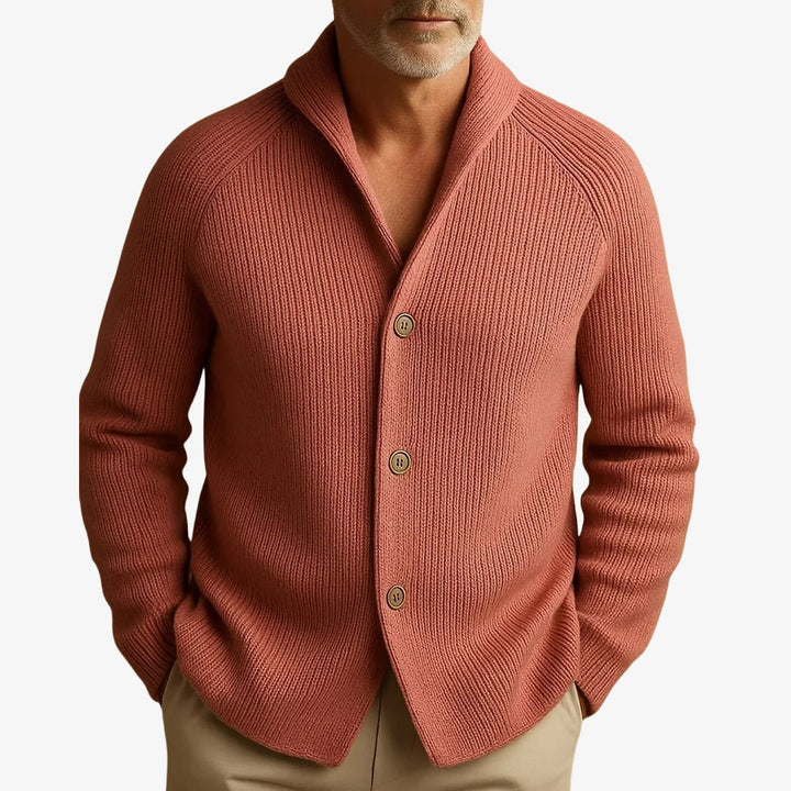 Uomaboutique Viggo strikcardigan med knapper 8