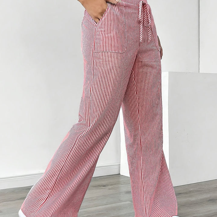 Uomaboutique Ylva bukser med vide ben dame 13