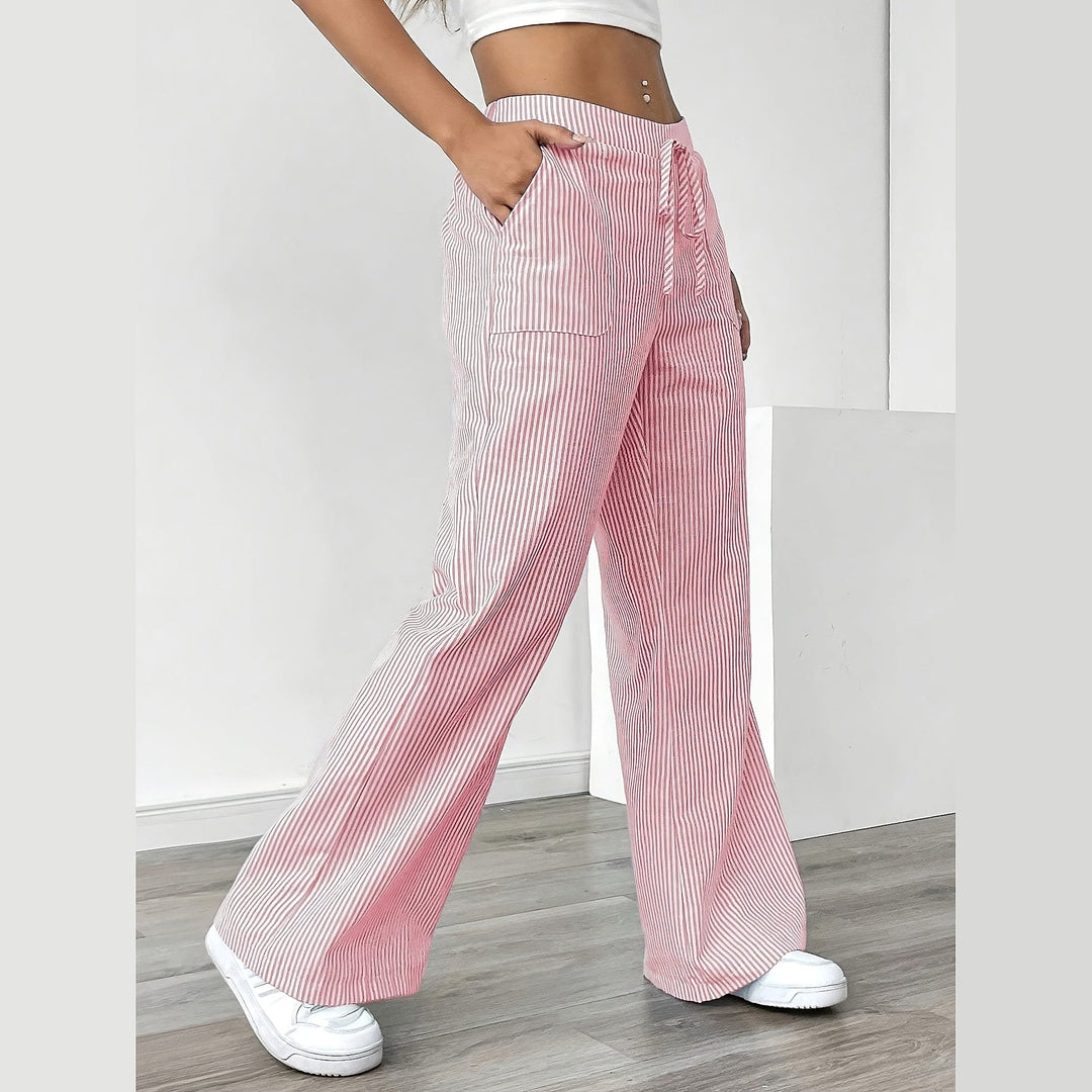 Uomaboutique Ylva bukser med vide ben dame 2