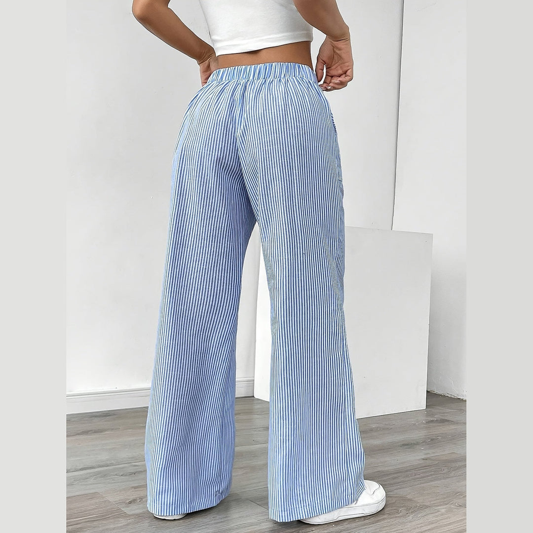 Uomaboutique Ylva bukser med vide ben dame 6