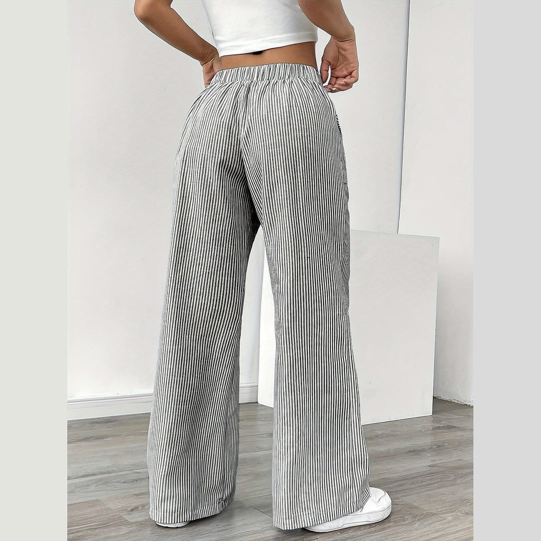 Uomaboutique Ylva bukser med vide ben dame 8