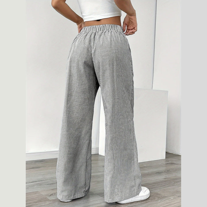 Uomaboutique Ylva bukser med vide ben dame 8