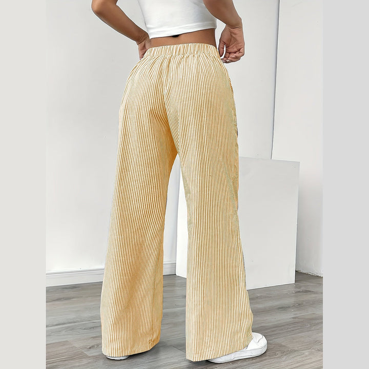 Uomaboutique Ylva bukser med vide ben dame 9